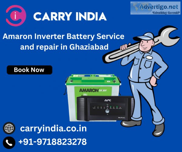 Amaron inverter battery service and repair in ghaziabad | carry 