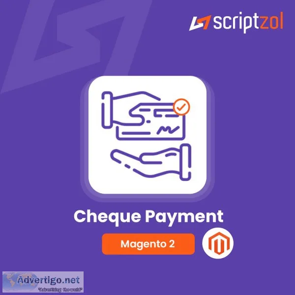 Magento 2 cheque payment - scriptzol