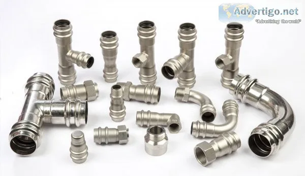 Stainless steel plumbing fittings