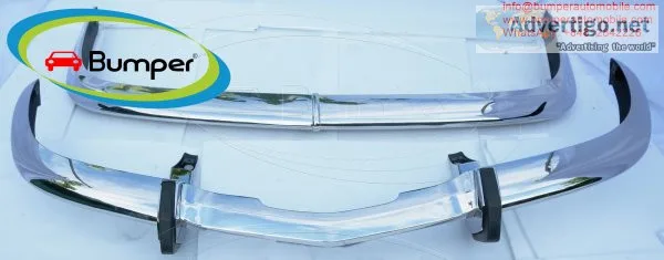 Bmw 2000 cs bumpers (1965-1969) by stainless steel