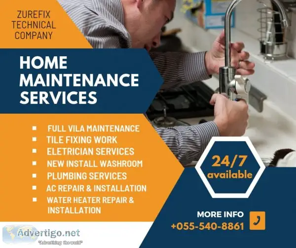 Home maintenance services in dubai