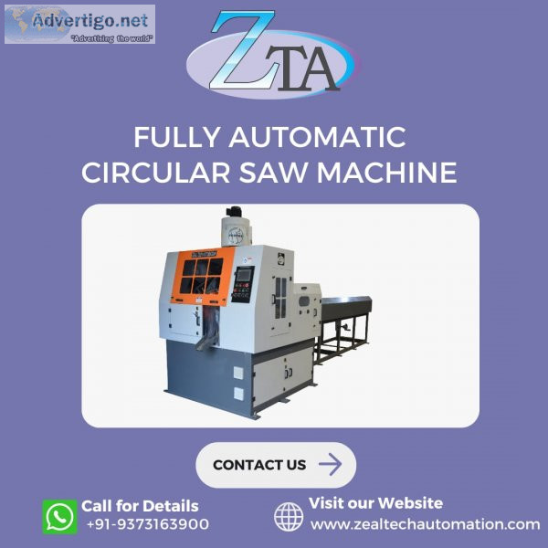 Leading manufacturer of a wide range of circular saw machine and