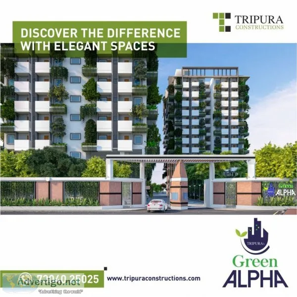 2 bhk apartments for sale in tellapur | tripura constructions
