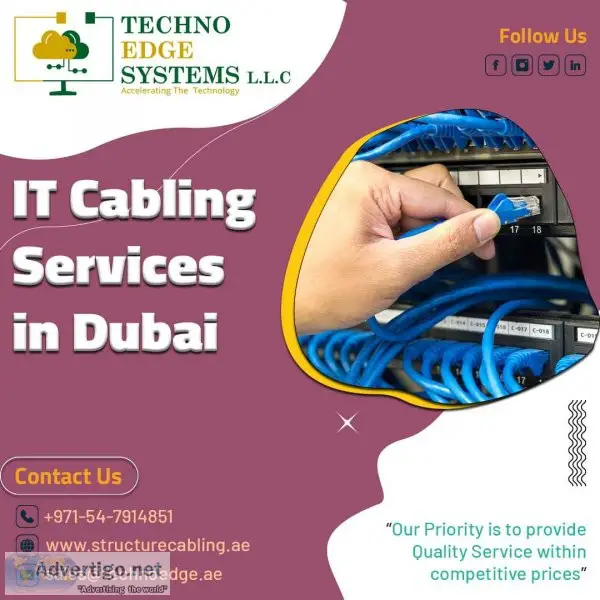 It cabling in dubai when and where you need it