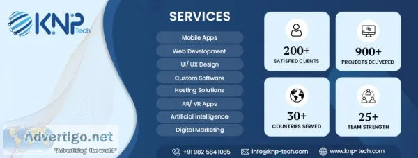 Custom software development services in india