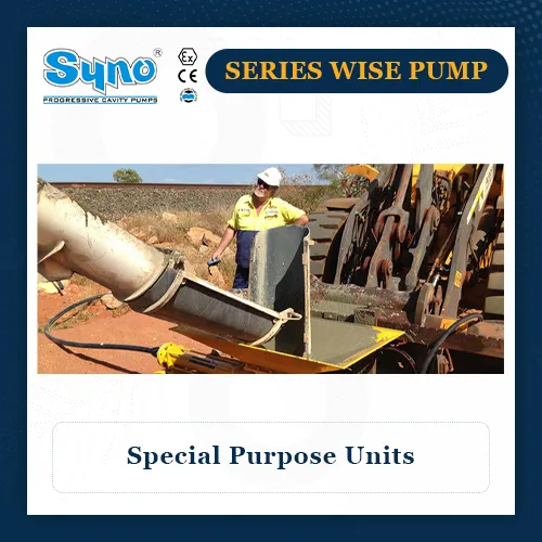 Screw pump manufacturer, supplier & exporter - syno-pcp pumps