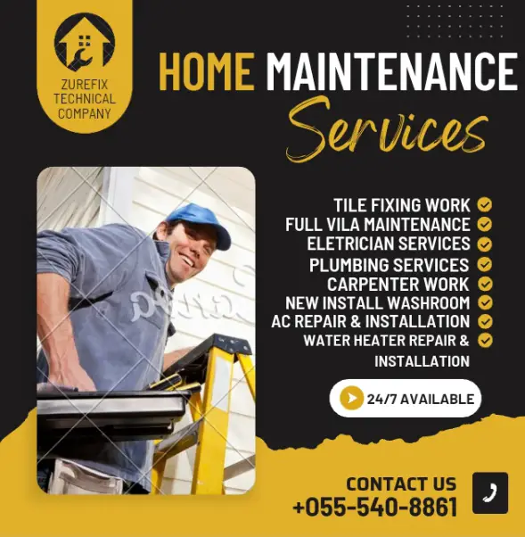 Plumber/ carpenter/ electrician & painting services in dubai