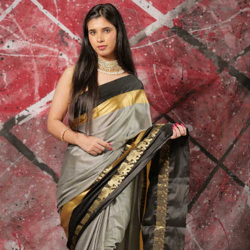How to style your cotton saree for office meetings?