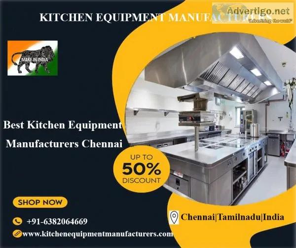 Kitchen equipment manufacturers chennai