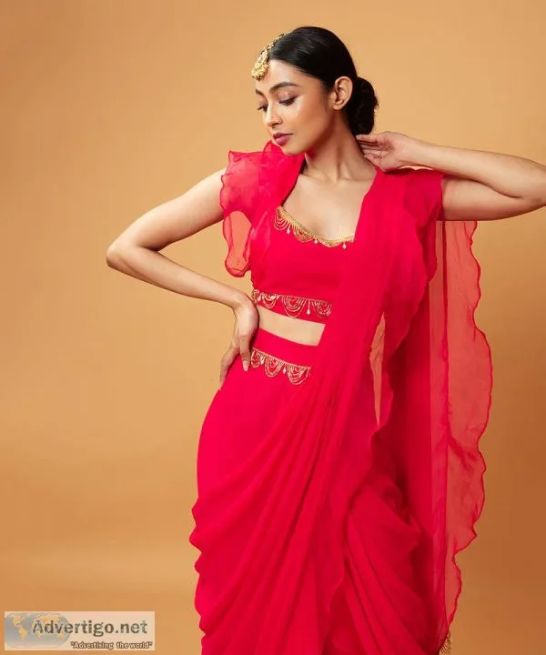Shop the latest collection of designer indian sarees for women a