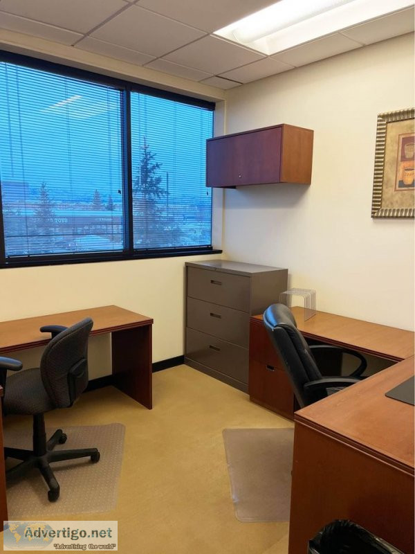 Double office for rent w/ amenities