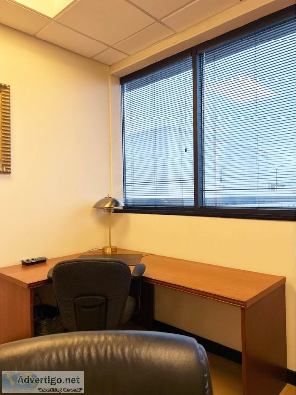 Double office for rent w/ amenities