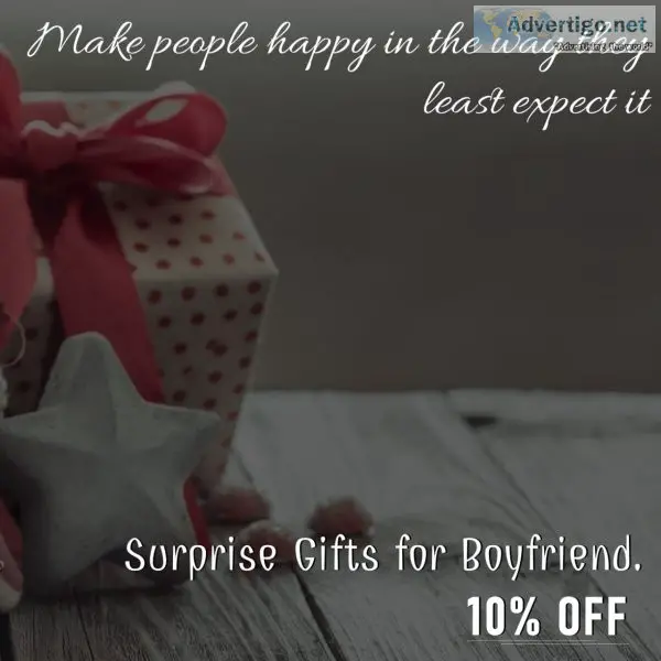 Buy gifts for boyfriend, presents for boyfriend| bookthesurprise