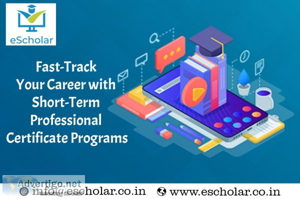 Fast-track your career with short-term professional certificate 