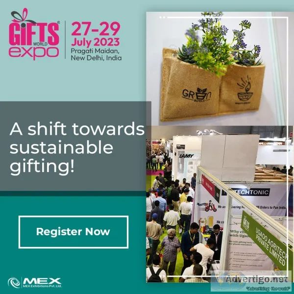 Join india s biggest exhibition on gifting & promotional solutio