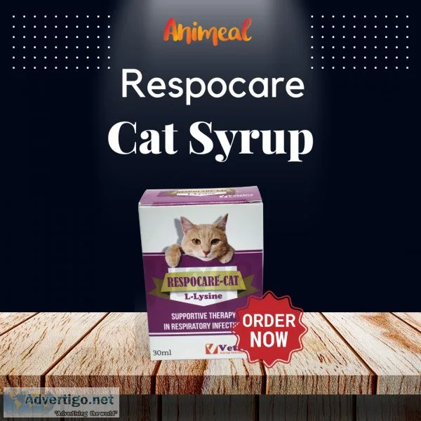 Respocare cat syrup, 30ml - flat 12% off - free shipping - anime