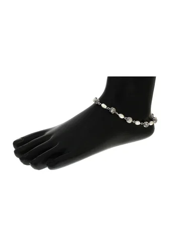 Get wide range of beautiful silver payal design online at lowest
