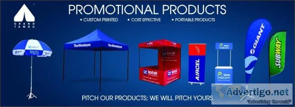 Decorate your event with promotional canopy