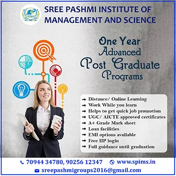 One year advanced post graduate programs