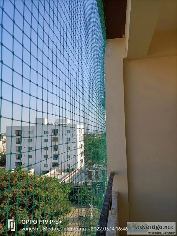 Pigeon safety nets