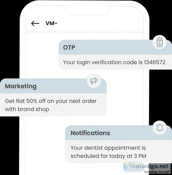 Scale your customer engagement with our sms api