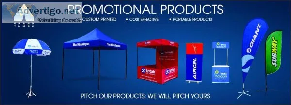 Use promotional canopies as effective marketing tool