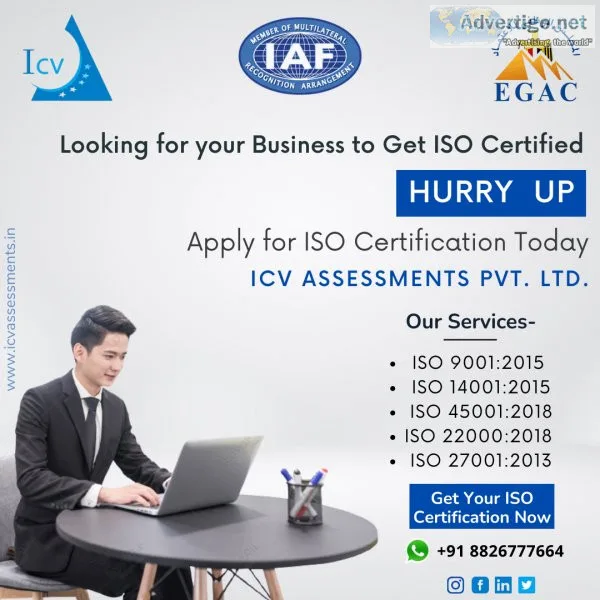 Iso certifications