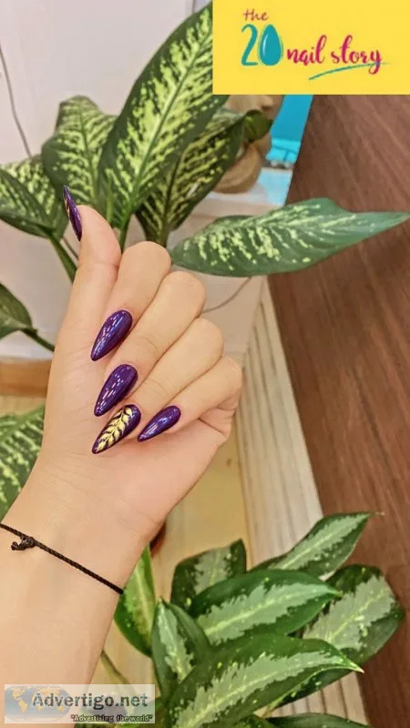 Elevate your look with our glamorous nail extension in kolkata