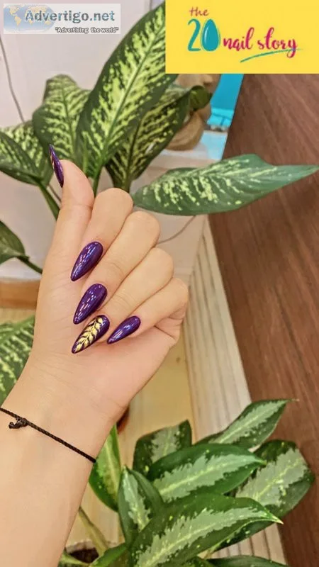 Elevate your look with our glamorous nail extension in kolkata