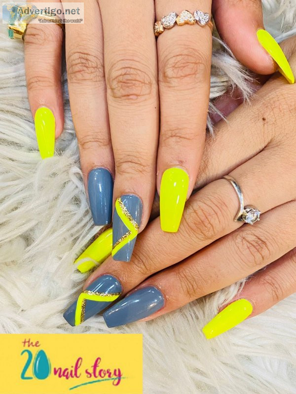 Elevate your look with our glamorous nail extension in kolkata
