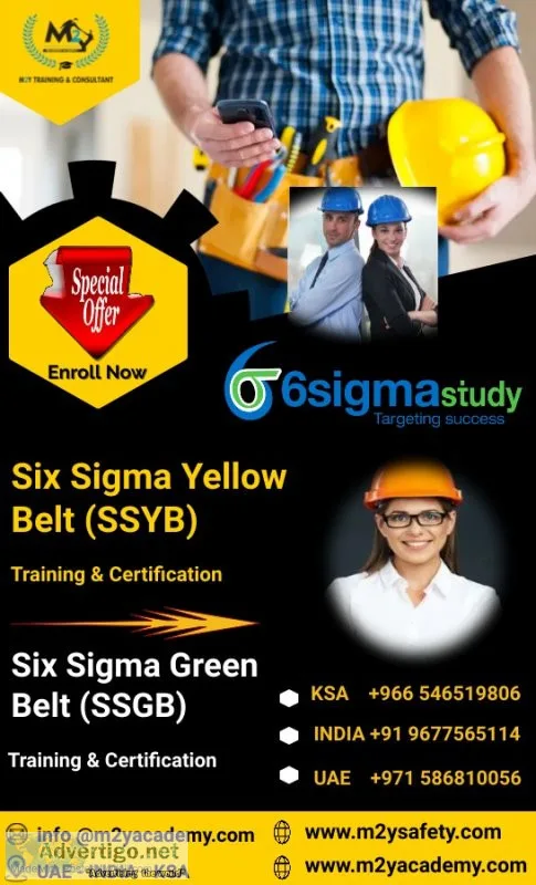 Six sigma green belt course - m2y safety academy