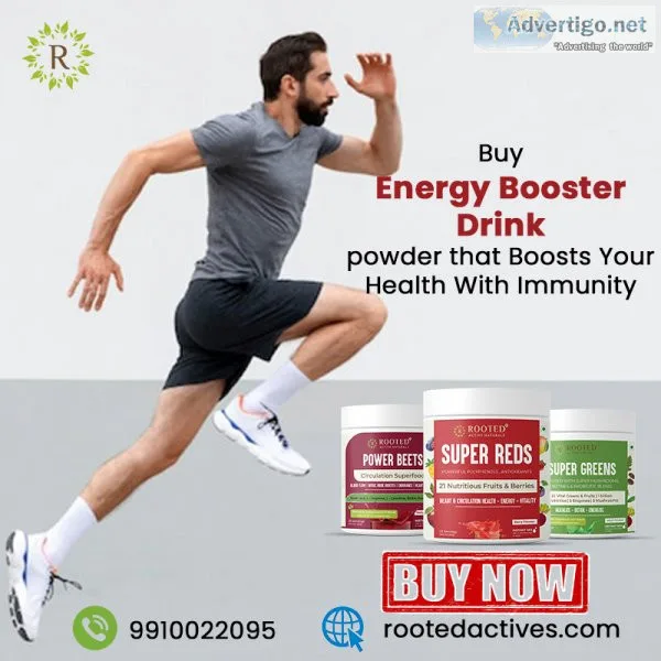 Buy energy booster drink powder that boosts your health with imm