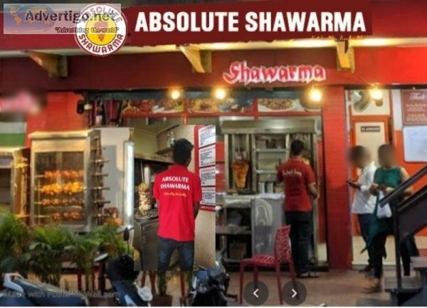 Best shawarma franchise opportunity in india - absolute shawarma