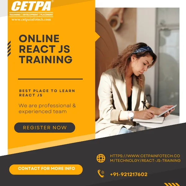 Best online react js coaching institute in noida