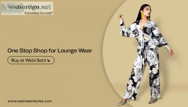 One stop shop for lounge wear ? buy at wabi sabi