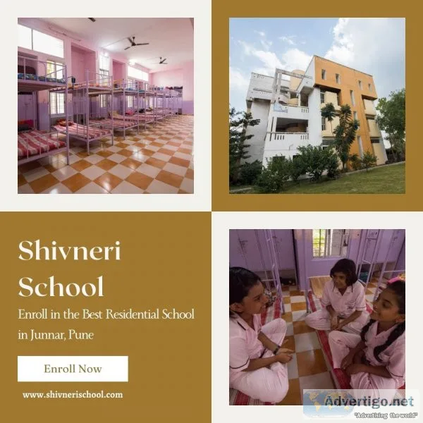 Enroll in the best residential school in junnar, pune