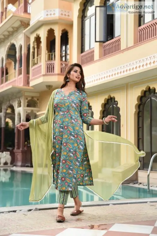 Get your hands on the most trendy designer salwar suit sets at j