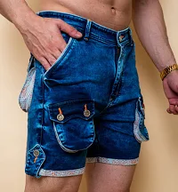 Shop mens denim cargo shorts online at low price
