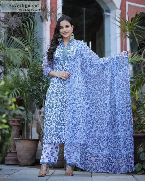 Get your hands on the most trendy designer salwar suit sets at j