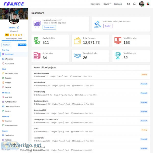 Get your freelance clone and create a robust site