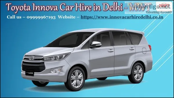 7 seater toyota innova in delhi with driver