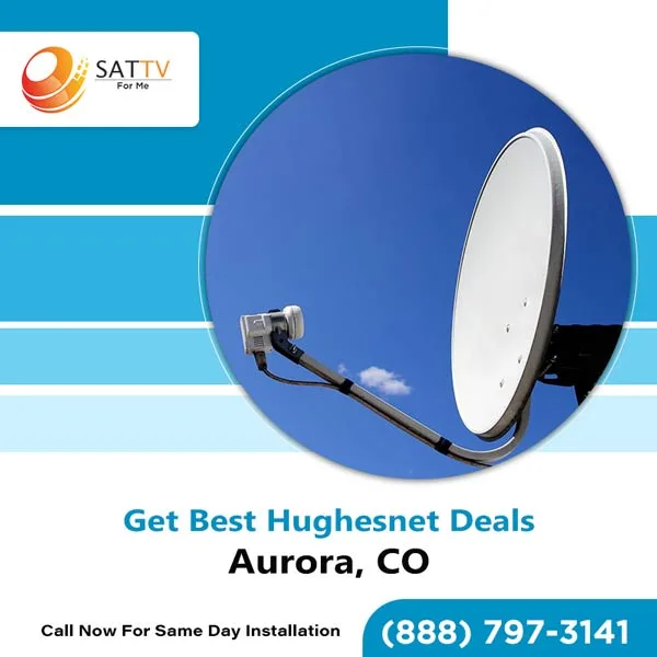 Discounted hughesnet satellite internet + tv packages in aurora,