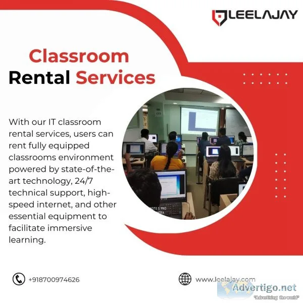 Top classroom rental services provider in india