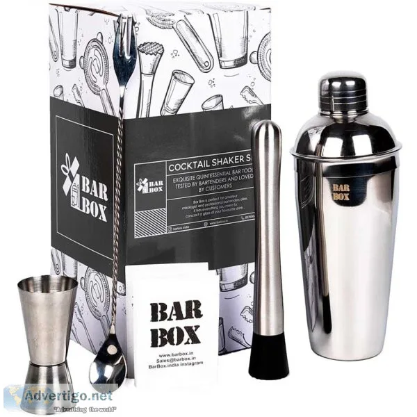 Cocktail shaker set - bar box