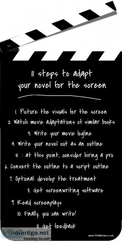 Screenplay writers for hire