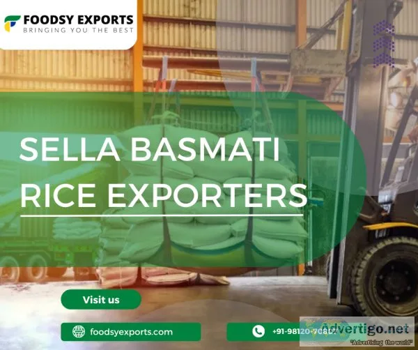 Sella basmati rice exporters | foodsy exports