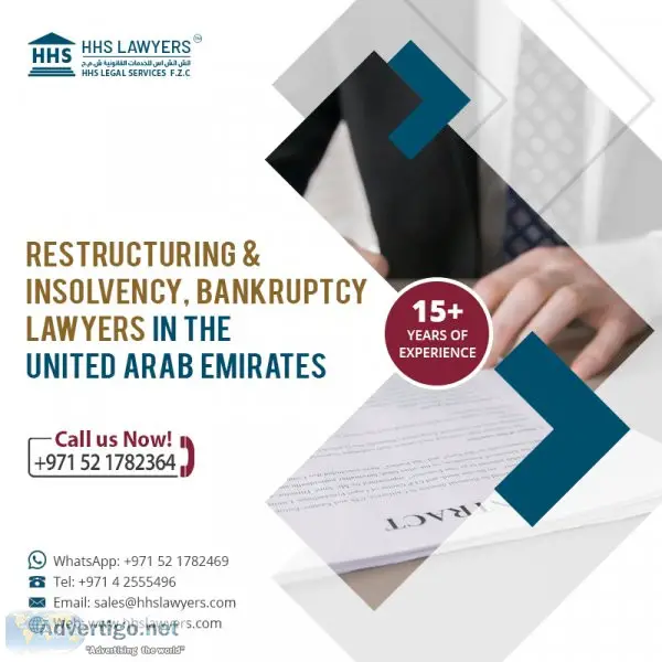Bankruptcy, insolvency, liquidation ? call us +971 52 1782364