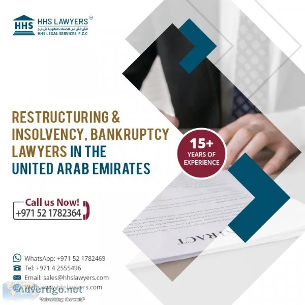 Bankruptcy, insolvency, liquidation ? call us +971 52 1782364