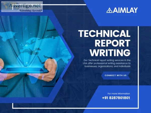 Technical report writing services in usa