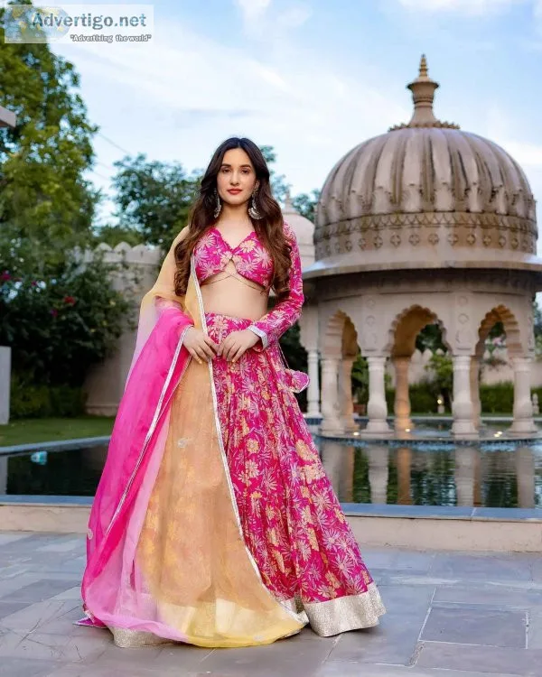 But the latest collection of tiered lehengas online